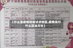 【什么是疫情防疫试点地区,疫情实行什么防治方针】
