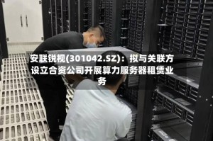 安联锐视(301042.SZ)：拟与关联方设立合资公司开展算力服务器租赁业务