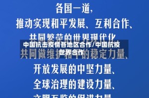 中国抗击疫情各地区合作/中国抗疫世界合作
