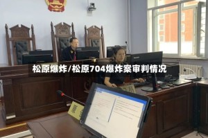 松原爆炸/松原704爆炸案审判情况