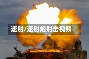 速射/速射炮射击视频