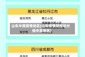 山东中度疫情地区(山东疫情防控划分低中高地区)
