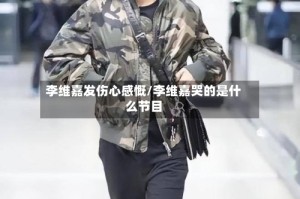 李维嘉发伤心感慨/李维嘉哭的是什么节目