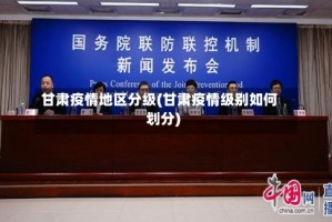 甘肃疫情地区分级(甘肃疫情级别如何划分)