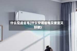 什么空调省电(什么空调省电又便宜又好使)