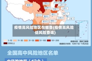 疫情高风险地区在哪查(疫情高风险低风险查询)