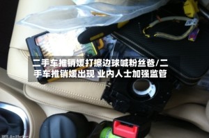 二手车推销媛打擦边球喊粉丝爸/二手车推销媛出现 业内人士加强监管