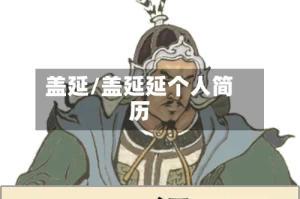 盖延/盖延延个人简历