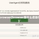 qqbrowser(browser是什么启动项)