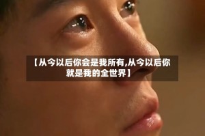 【从今以后你会是我所有,从今以后你就是我的全世界】