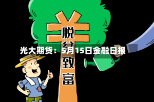 光大期货：5月15日金融日报