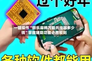 一键操作“微乐麻将万能开挂器多少钱”掌握辅助功能必胜规则