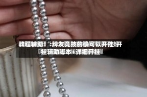 教程辅助！:牌友竞技的确可以开挂!开挂辅助脚本+详细开挂