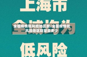 全国疫情低风险地区数/全国疫情低风险地区数量是多少