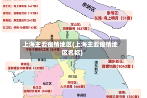 上海主要疫情地区(上海主要疫情地区名称)
