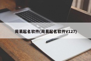 周易起名软件(周易起名软件V127)