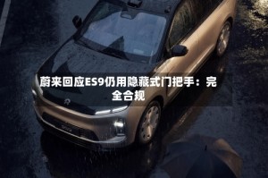 蔚来回应ES9仍用隐藏式门把手：完全合规