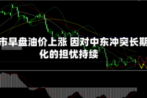 亚市早盘油价上涨 因对中东冲突长期化的担忧持续