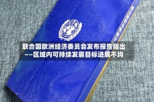联合国欧洲经济委员会发布报告指出——区域内可持续发展目标进展不均