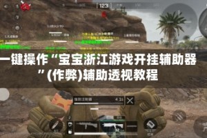 一键操作“宝宝浙江游戏开挂辅助器”(作弊)辅助透视教程