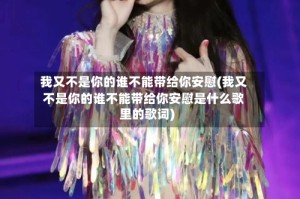 我又不是你的谁不能带给你安慰(我又不是你的谁不能带给你安慰是什么歌里的歌词)