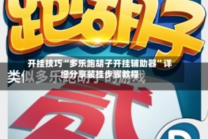 开挂技巧“多乐跑胡子开挂辅助器”详细分享装挂步骤教程