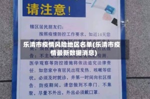 乐清市疫情风险地区名单(乐清市疫情最新数据消息)