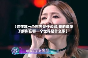 【你在哪一个世界是什么歌,我的爱没了解你在哪一个世界是什么歌】