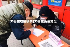 大栅栏地区疫情(大栅栏街道地址)