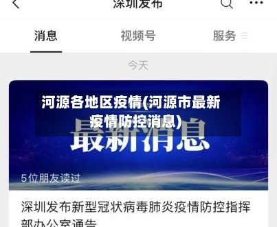 河源各地区疫情(河源市最新疫情防控消息)
