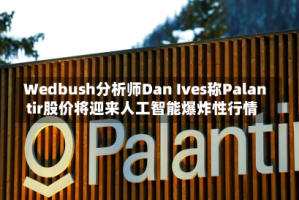Wedbush分析师Dan Ives称Palantir股价将迎来人工智能爆炸性行情