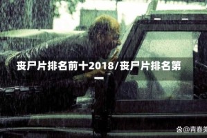 丧尸片排名前十2018/丧尸片排名第一