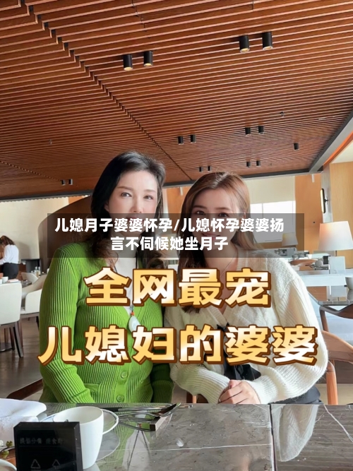 儿媳月子婆婆怀孕/儿媳怀孕婆婆扬言不伺候她坐月子-第3张图片