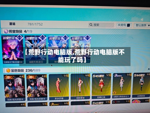 【荒野行动电脑版,荒野行动电脑版不能玩了吗】-第3张图片