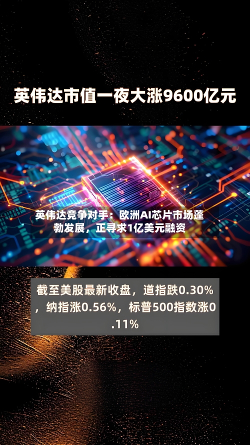 英伟达竞争对手：欧洲AI芯片市场蓬勃发展，正寻求1亿美元融资-第1张图片