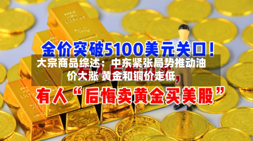 大宗商品综述：中东紧张局势推动油价大涨 黄金和铜价走低-第2张图片
