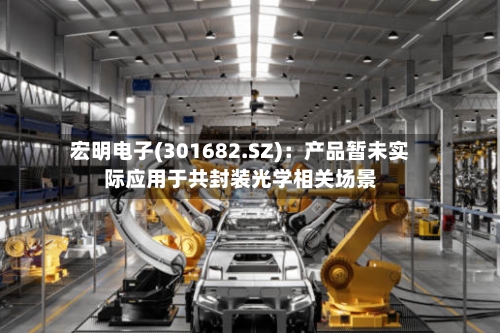 宏明电子(301682.SZ)：产品暂未实际应用于共封装光学相关场景-第1张图片