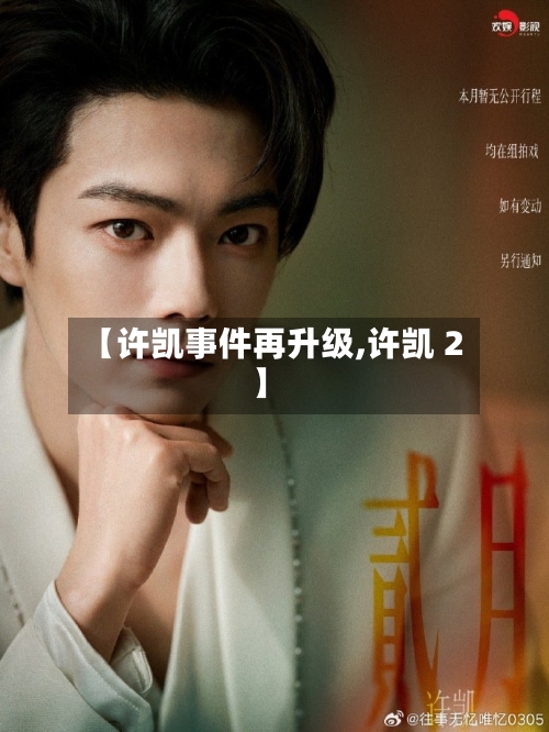 【许凯事件再升级,许凯 2】-第1张图片