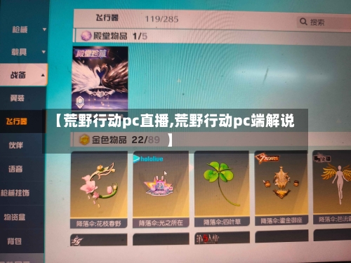 【荒野行动pc直播,荒野行动pc端解说】-第3张图片