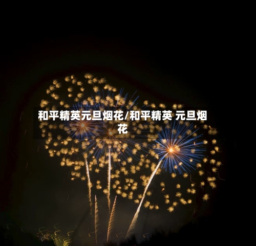 和平精英元旦烟花/和平精英 元旦烟花-第1张图片