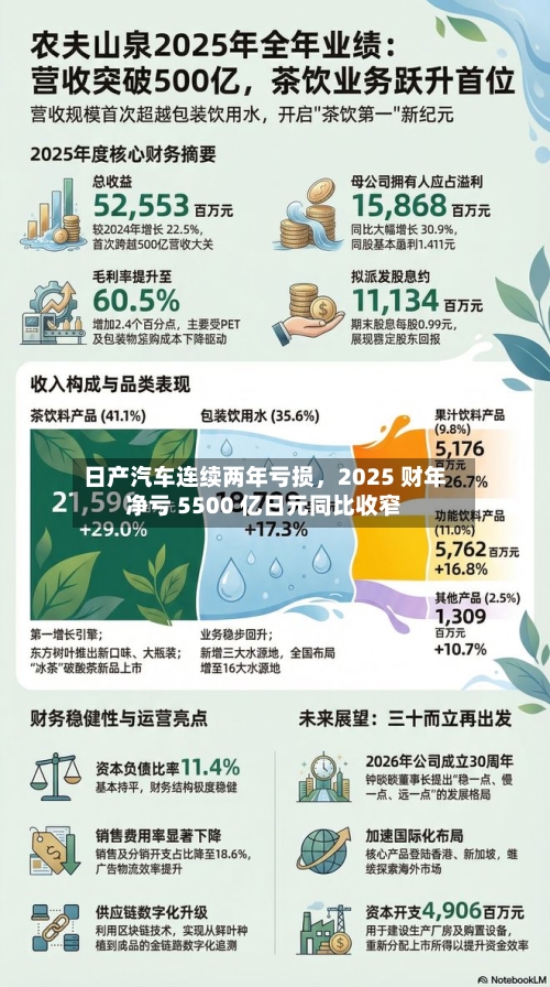 日产汽车连续两年亏损，2025 财年净亏 5500 亿日元同比收窄-第3张图片