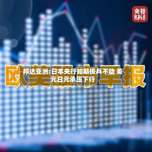 邦达亚洲:日本央行如期按兵不动 美元日元承压下行-第3张图片