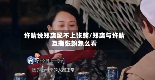 许晴说郑爽配不上张翰/郑爽与许晴互撕张翰怎么看-第1张图片