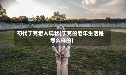 初代丁克老人现状(丁克的老年生活是怎么样的)-第1张图片