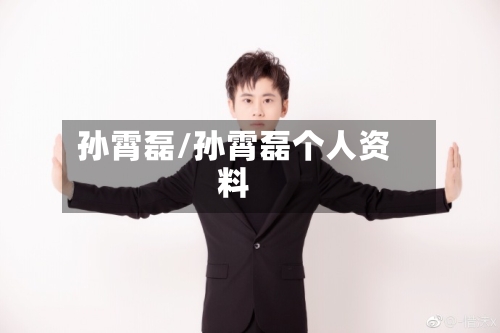 孙霄磊/孙霄磊个人资料-第1张图片