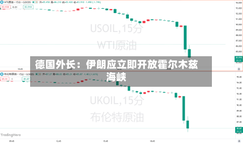 德国外长：伊朗应立即开放霍尔木兹海峡-第1张图片