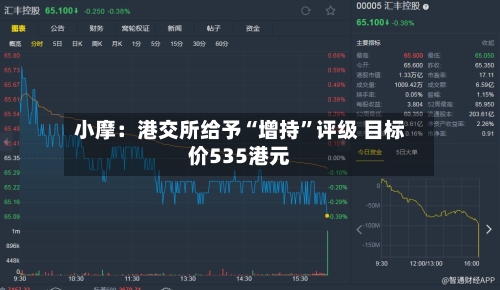 小摩：港交所给予“增持”评级 目标价535港元-第2张图片