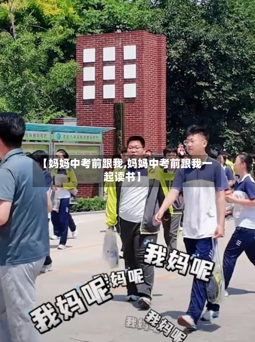 【妈妈中考前跟我,妈妈中考前跟我一起读书】-第2张图片