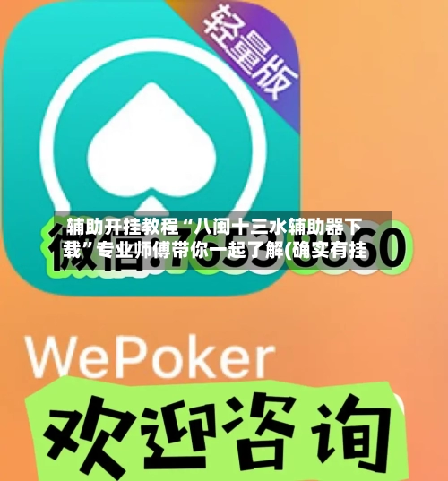 辅助开挂教程“八闽十三水辅助器下载”专业师傅带你一起了解(确实有挂-第3张图片