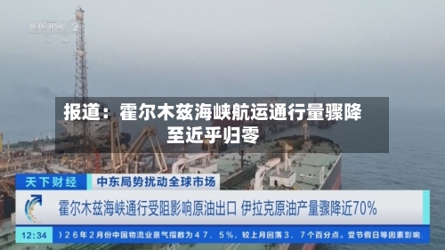 报道：霍尔木兹海峡航运通行量骤降至近乎归零-第1张图片